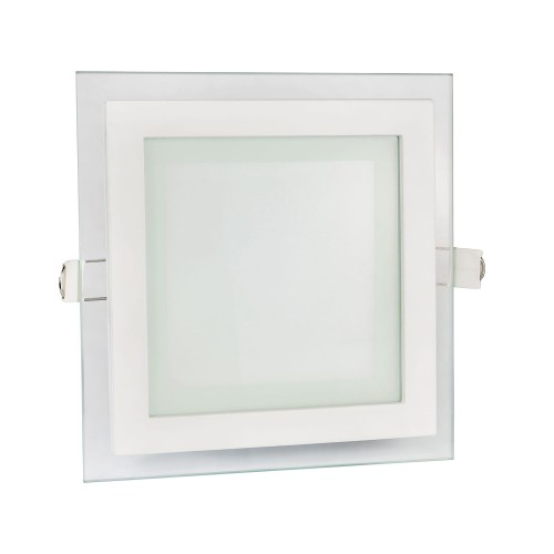 Downlight FIALE ECO LED SQUARE 230V 18W IP20 WW Oprawa Sufitowa sufitowe Oczko szklane SLI022024WW SPECTRUM LED podtynkowa