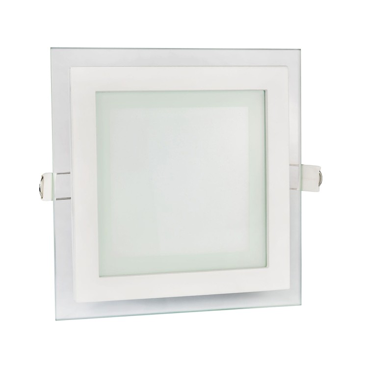 Downlight FIALE ECO LED SQUARE 230V 18W IP20 WW Oprawa Sufitowa sufitowe Oczko szklane SLI022024WW SPECTRUM LED podtynkowa