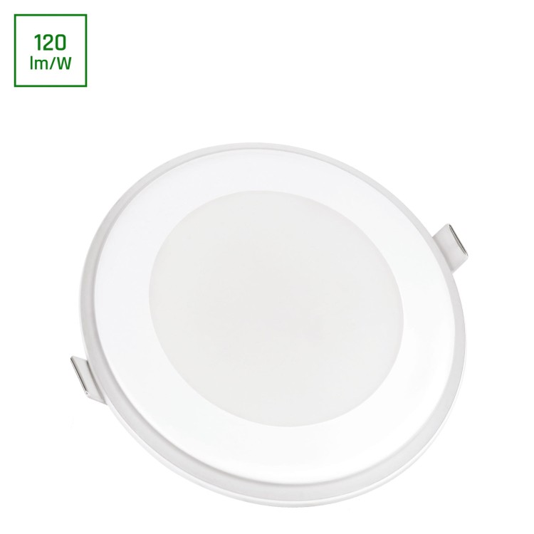 Oprawa sufitowa downlight FIALE 3 STEPS 5,5W WW 230V 120st IP20 FI83x40mm białe Biały okrągłe okrągła aureola A & SLI022025WW_PW SPECTRUM LED podtynkowa