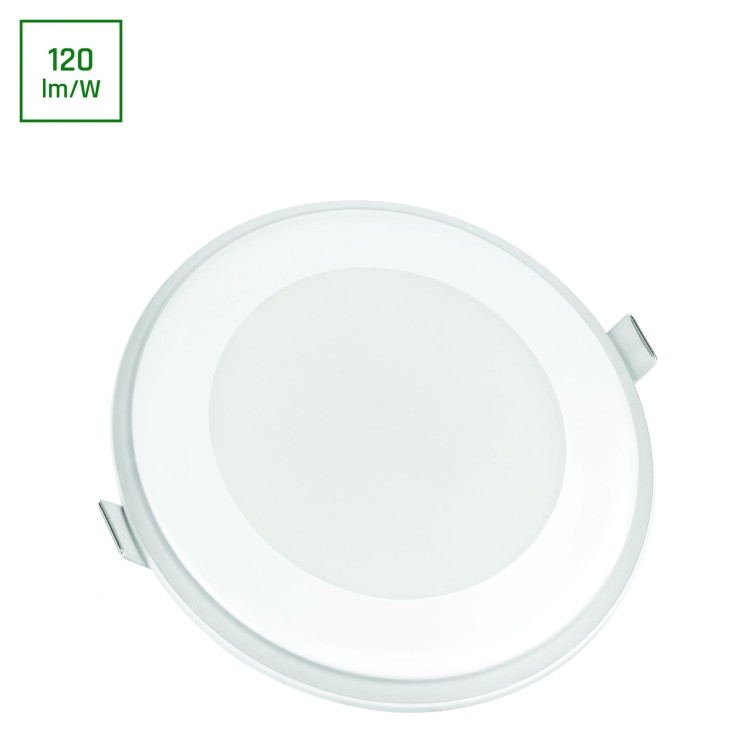 Oprawa sufitowa downlight FIALE 3 STEPS 12,5W NW 230V 120st IP20 FI148x37mm białe Biały okrągłe okrągła aureola A & SLI022026NW_PW SPECTRUM LED podtynkowa