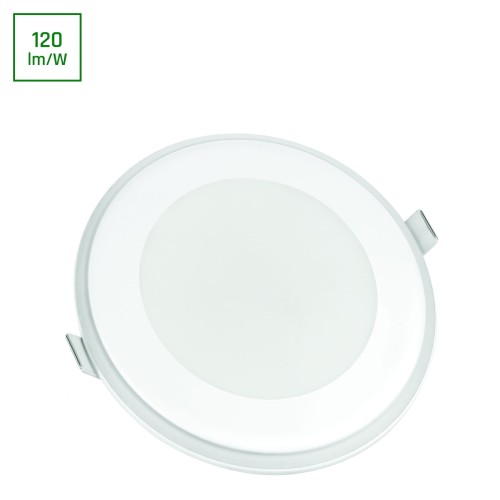 Oprawa sufitowa downlight FIALE 3 STEPS 12,5W WW 230V 120st IP20 FI148x37mm białe Biały okrągłe okrągła aureola A & SLI022026WW_PW SPECTRUM LED podtynkowa