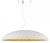 Lampa sufitowa wisząca Industrialna Loft CANOE WHITE GOLD V 7927 NOWODVORSKI Lighting E27 x5 oświetleniowa żyrandol nowoczesna do Kuchni Jadalni nad stół blat wyspę biało-złota zwis Inspiracje Premium