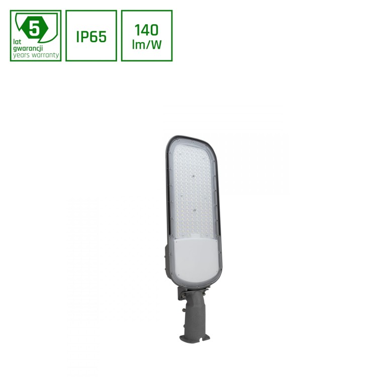 STREETOS 2 Uliczna 150W NW 230V 145/75st IP65 IK09 675x218x124mm Szary Czujnik Zmierzchu 5 Lat Gwarancji SLI027018NW_PW SPECTRUM LED