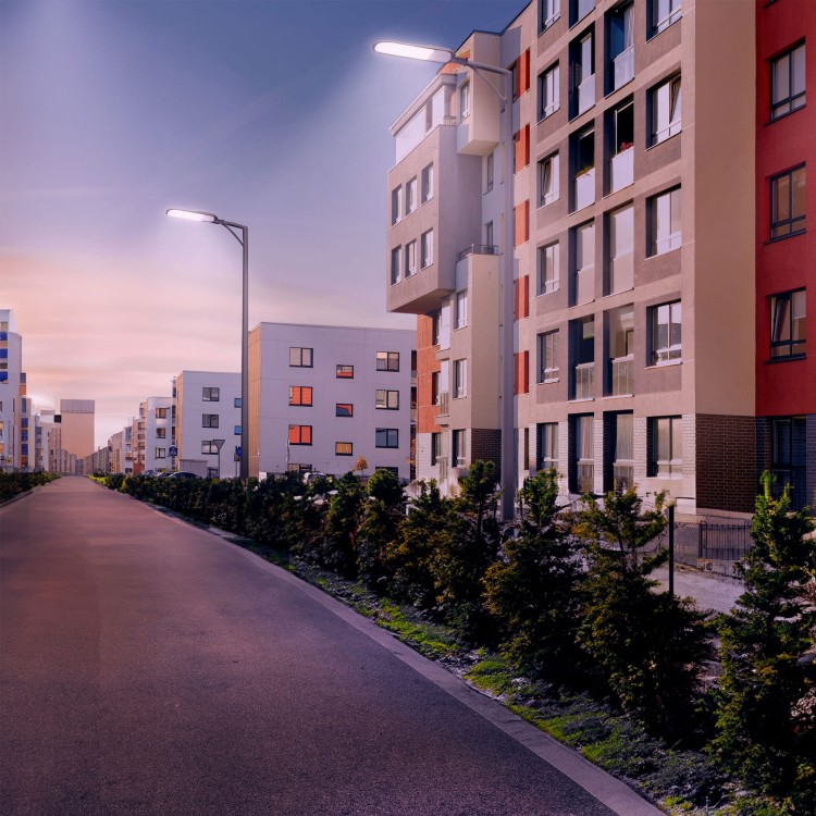 STREETOS 2 Uliczna 150W NW 230V 145/75st IP65 IK09 675x218x124mm Szary Czujnik Zmierzchu 5 Lat Gwarancji SLI027018NW_PW SPECTRUM LED
