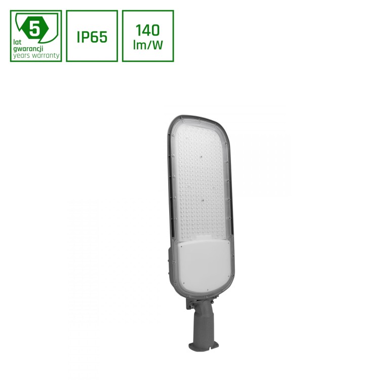 STREETOS 2 Uliczna 200W NW 230V 145/75st IP65 IK09 755x253x124mm Szary Czujnik Zmierzchu 5 Lat Gwarancji SLI027019NW_PW SPECTRUM LED