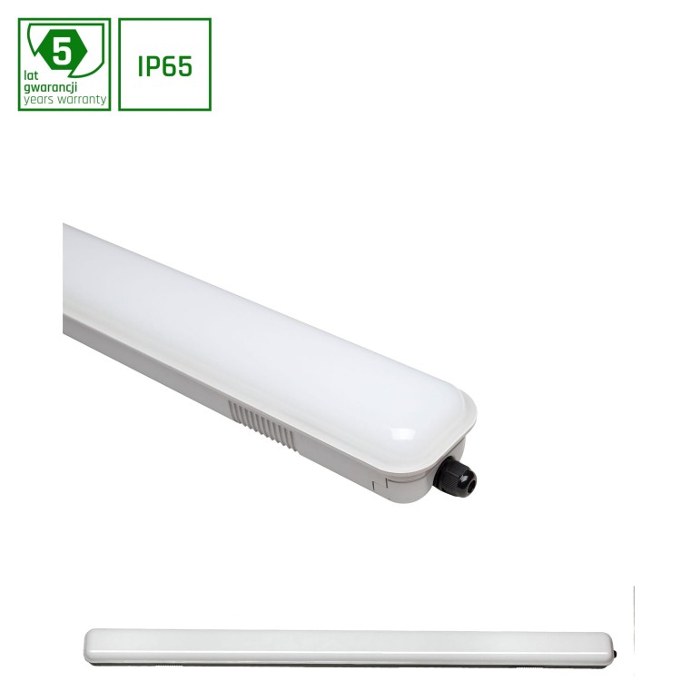 Oprawa sufitowa LIMEA SMD3528 18W 230V 60cm WW Garażowa Mleczna SLI028005WW SPECTRUM LED