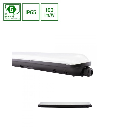 LIMEA GIGANT Hermetyk 600mm 20W NW 230V 120ST IP65 IK09 600x72x70mm Czarny SLI028024NW_PW_BLACK SPECTRUM LED
