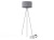 Lampa podłogowa stojąca na trójnogu Industrialna Loft CADILAC I GRAY 7992 NOWODVORSKI Lighting E27 156cm nowoczesna stojąca lampa oświetleniowa szara duża Inspiracje Premium