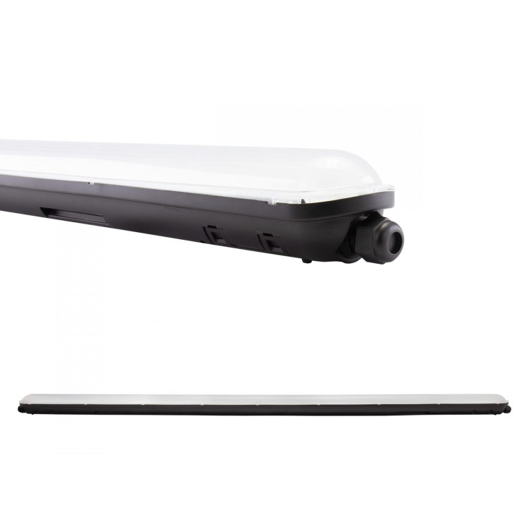 LIMEA GIGANT Hermetyk 1500mm 75W NW 230V 120ST IP65 IK10 1490x72x70mm Czarny 5 Lat Gwarancji SLI028027NW_PW_BLACK SPECTRUM LED