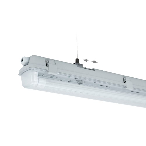 LIMEA LED TUBE Hermetyk G13 1X150 250V IP65 1600x75x90 MM Szary H SLI028033_H SPECTRUM LED