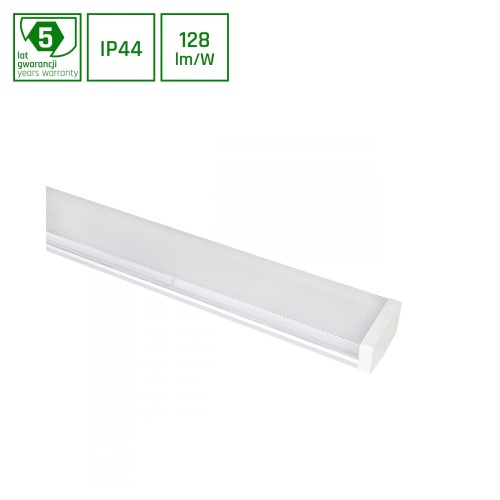 LIMEA PRISMATICA 1200mm 40W NW 230V 100st IP44 IK10 1200x110x60mm 5 Lat Gwarancji SLI028036NW_PW SPECTRUM LED