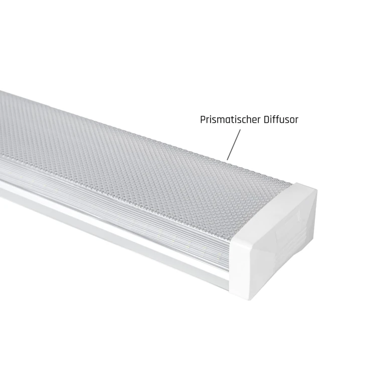 LIMEA PRISMATICA 1200mm 40W NW 230V 100st IP44 IK10 1200x110x60mm 5 Lat Gwarancji SLI028036NW_PW SPECTRUM LED