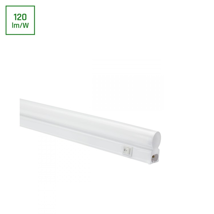 CABINET SWITCH T5 600mm 7W WW 230V 120st IP20 Biały 2 Lata Gwarancji ON/OFF SLI028203_PW SPECTRUM LED lampa oprawa podszafkowa do kuchni nad blat z włącznikiem