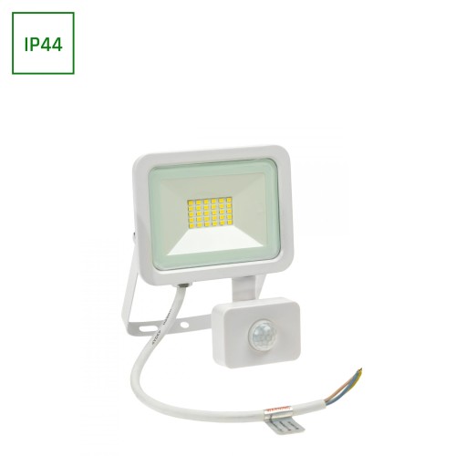 Naświetlacz NOCTIS LUX 2 20W NW 230V IP44 158x121x25mm Biały czujnik ruchu PIR SLI029042NW_CZUJNIK SPECTRUM LED