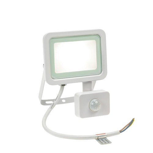 Naświetlacz NOCTIS LUX 2 20W NW 230V IP44 158x121x25mm Biały czujnik ruchu PIR SLI029042NW_CZUJNIK SPECTRUM LED