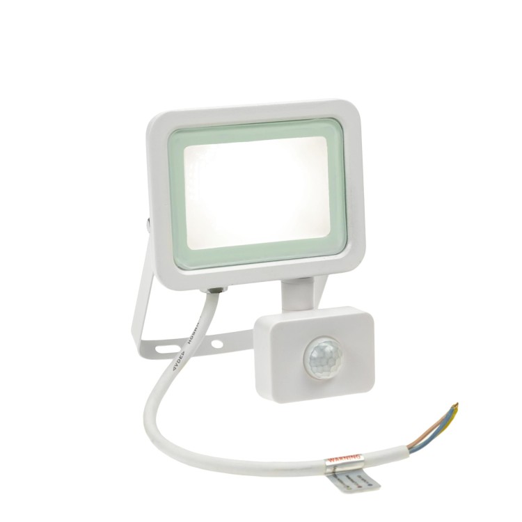 Naświetlacz NOCTIS LUX 2 20W NW 230V IP44 158x121x25mm Biały czujnik ruchu PIR SLI029042NW_CZUJNIK SPECTRUM LED
