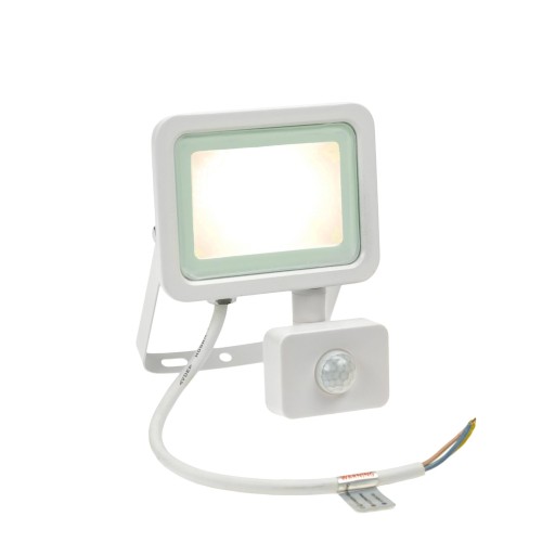 Naświetlacz NOCTIS LUX 2 20W WW 230V IP44 158x121x25mm Biały czujnik ruchu PIR SLI029042WW_CZUJNIK SPECTRUM LED
