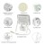 Naświetlacz NOCTIS LUX 2 20W WW 230V IP44 158x121x25mm Biały czujnik ruchu PIR SLI029042WW_CZUJNIK SPECTRUM LED