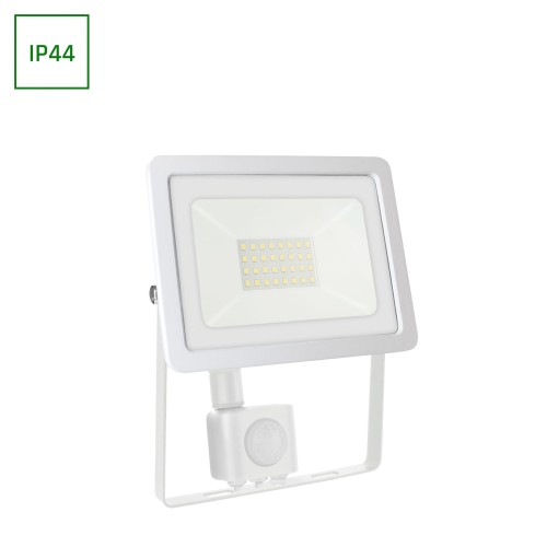 Naświetlacz NOCTIS LUX 2 30W NW 230V IP44 188x160x28mm Biały czujnik ruchu PIR SLI029043NW_CZUJNIK SPECTRUM LED