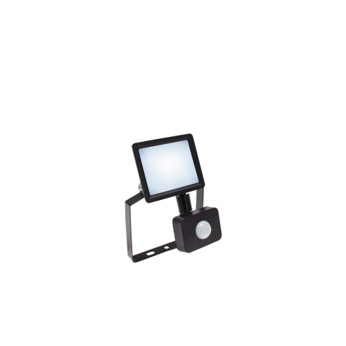 Naświetlacz NOCTIS LUX 3 10W CW 230V IP44 114x150x53mm Czarny czujnik ruchu PIR SLI029048CW_CZUJNIK_PW SPECTRUM LED