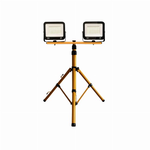 Zestaw TRIPOD Statyw + NOCTIS 2X50W NW 230V 110st IP65 205x170x30mm (+ 2000mm Kabel) SLI029051NW_TRIPOD_PW SPECTRUM LED