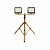 Zestaw TRIPOD Statyw + NOCTIS 2X50W NW 230V 110st IP65 205x170x30mm (+ 2000mm Kabel) SLI029051NW_TRIPOD_PW SPECTRUM LED