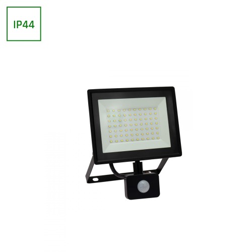 Naświetlacz NOCTIS LUX 3 50W WW 230V IP44 180x215x53mm Czarny czujnik ruchu PIR SLI029051WW_CZUJNIK_PW SPECTRUM LED
