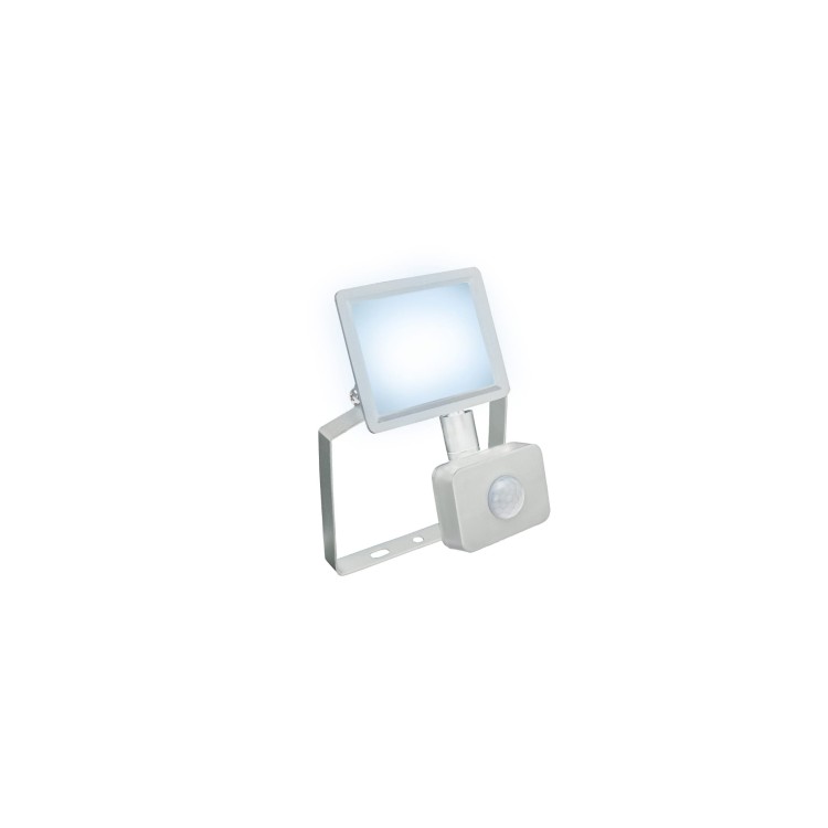 Naświetlacz NOCTIS LUX 3 10W CW 230V IP44 114x150x53mm Biały czujnik ruchu PIR SLI029052CW_CZUJNIK_PW SPECTRUM LED