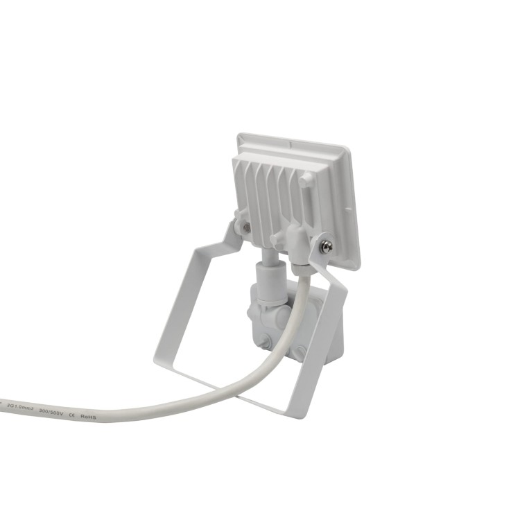 Naświetlacz NOCTIS LUX 3 10W CW 230V IP44 114x150x53mm Biały czujnik ruchu PIR SLI029052CW_CZUJNIK_PW SPECTRUM LED