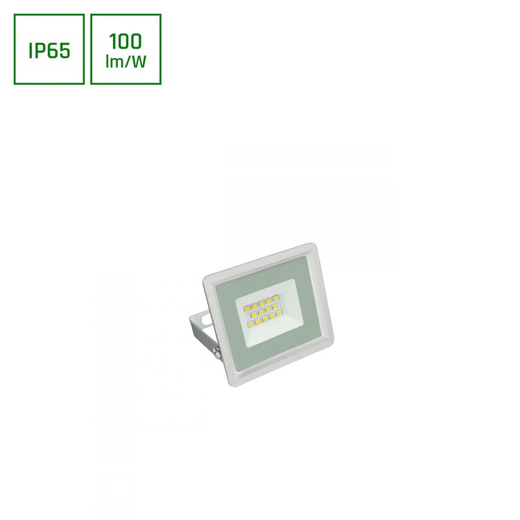 Naświetlacz NOCTIS LUX 3 10W CW 230V IP65 90x75x27mm Biały SLI029052CW_PW SPECTRUM LED