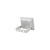 Naświetlacz NOCTIS LUX 3 10W CW 230V IP65 90x75x27mm Biały SLI029052CW_PW SPECTRUM LED