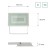 Naświetlacz NOCTIS LUX 3 20W WW 230V IP65 120x90x27mm Biały SLI029053WW_PW SPECTRUM LED