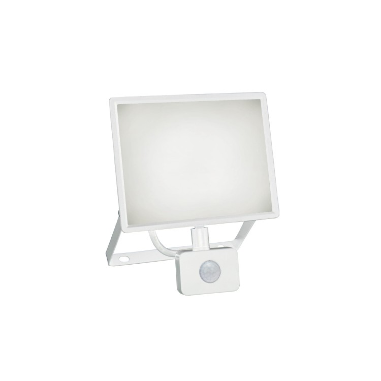 Naświetlacz NOCTIS LUX 3 50W NW 230V IP44 180x215x53mm Biały czujnik ruchu PIR SLI029055NW_CZUJNIK_PW SPECTRUM LED