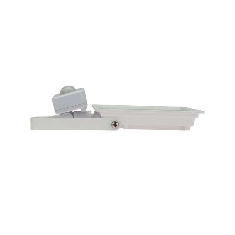 Naświetlacz NOCTIS LUX 3 50W NW 230V IP44 180x215x53mm Biały czujnik ruchu PIR SLI029055NW_CZUJNIK_PW SPECTRUM LED