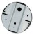 Sufitowa oprawa lampa punktowa HALO WHITE/BLACK 8195 NOWODVORSKI Lighting GU10 tuba spot downlight natynkowa nowoczesna oświetleniowa biało-czarna pojedyncza Inspiracje Premium