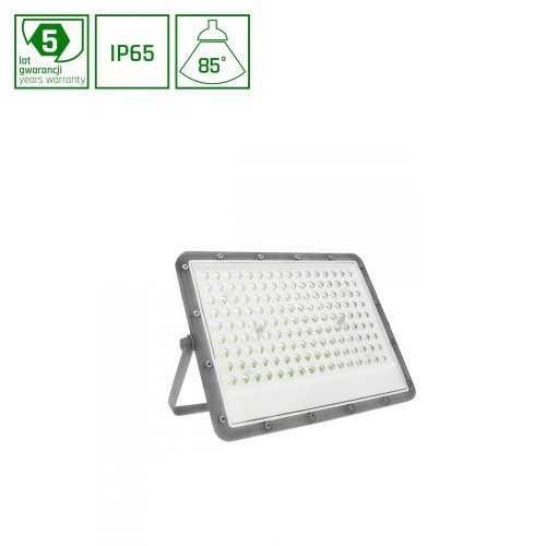 Naświetlacz NOCTIS MAX 100W CW 230V 85st IP65 294x215x30 mm Szary 5 Lat Gwarancji SLI029056CW_PW SPECTRUM LED