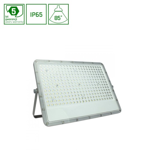 Naświetlacz NOCTIS MAX 200W CW 230V 85st IP65 410x290x30 mm Szary 5 Lat Gwarancji SLI029057CW_PW SPECTRUM LED