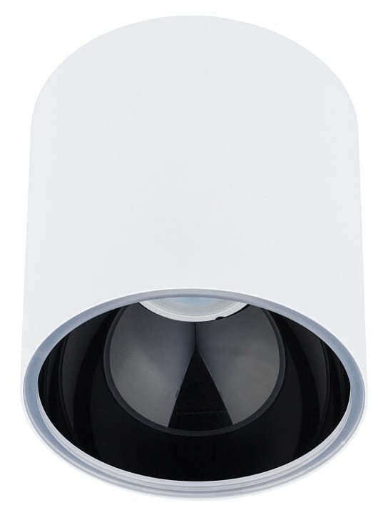 Sufitowa oprawa lampa punktowa HALO WHITE/BLACK 8195 NOWODVORSKI Lighting GU10 tuba spot downlight natynkowa nowoczesna oświetleniowa biało-czarna pojedyncza Inspiracje Premium