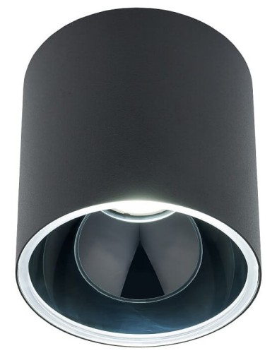 Sufitowa oprawa lampa punktowa HALO BLACK/BLACK 8196 NOWODVORSKI Lighting GU10 tuba spot downlight natynkowa nowoczesna oświetleniowa czarno-czarna pojedyncza Inspiracje Premium