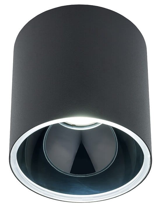 Sufitowa oprawa lampa punktowa HALO BLACK/BLACK 8196 NOWODVORSKI Lighting GU10 tuba spot downlight natynkowa nowoczesna oświetleniowa czarno-czarna pojedyncza Inspiracje Premium
