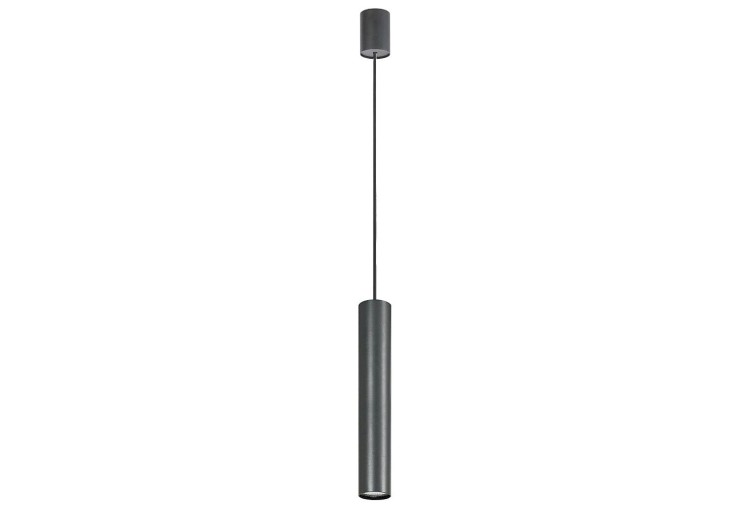Lampa sufitowa wisząca Industrialna Loft EYE GRAPHITE I zwis L 5456 NOWODVORSKI Lighting GU10 oświetleniowa żyrandol nowoczesna metal do Kuchni Jadalni nad stół blat wyspę szara grafitowa pojedyncza Inspiracje Premium