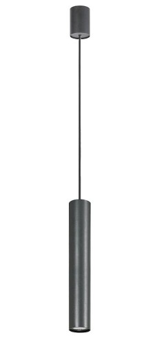 Lampa sufitowa wisząca Industrialna Loft EYE GRAPHITE I zwis L 5456 NOWODVORSKI Lighting GU10 oświetleniowa żyrandol nowoczesna metal do Kuchni Jadalni nad stół blat wyspę szara grafitowa pojedyncza Inspiracje Premium