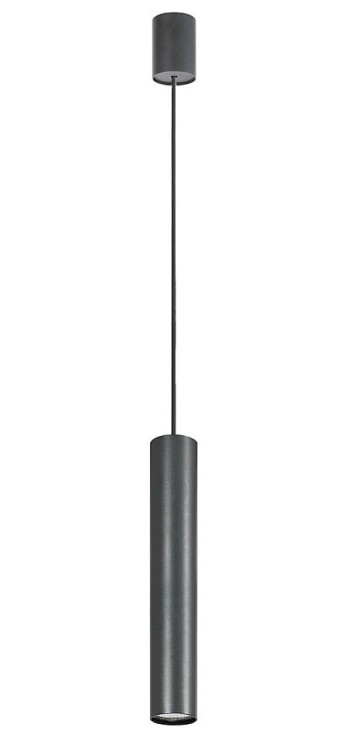 Lampa sufitowa wisząca Industrialna Loft EYE GRAPHITE I zwis L 5456 NOWODVORSKI Lighting GU10 oświetleniowa żyrandol nowoczesna metal do Kuchni Jadalni nad stół blat wyspę szara grafitowa pojedyncza Inspiracje Premium