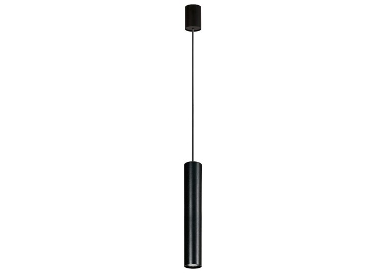 Lampa sufitowa wisząca Industrialna Loft EYE BLACK I zwis L 6841 NOWODVORSKI Lighting GU10 oświetleniowa żyrandol nowoczesna metal do Kuchni Jadalni nad stół blat wyspę czarna pojedyncza Inspiracje Premium
