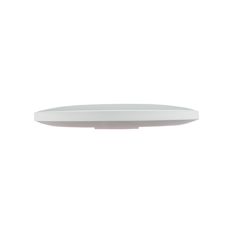 Plafon NYMPHEA BLACK & WHITE RINGS 40W NW 230V 115st IP54 FI485x70 Biały/Czarny Okrągła Czujnik SLI031037NW_PW_CZUJNIK SPECTRUM LED