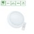 Plafon NYMPHEA CITY PRO 2 24/30W CCT 230V 120st IP65 IK08 FI320x80mm białe Biały okrągłe okrągła czujnik z pilotem 5 lat SLI031040CCT_PW_SENSOR SPECTRUM LED