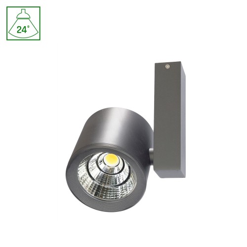 CHLOE COB LED 230V 16W IP20 24st WW Oprawa Sufitowa sufitowe silver mat SLI032004WW_SILVER SPECTRUM LED