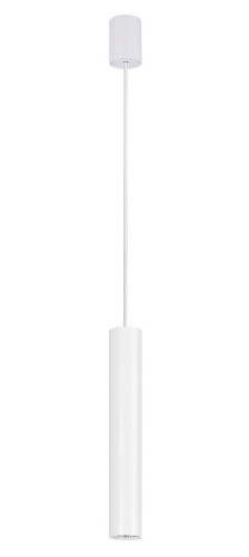 Lampa sufitowa wisząca Industrialna Loft EYE WHITE I zwis L 5455 NOWODVORSKI Lighting GU10 oświetleniowa żyrandol nowoczesna metal do Kuchni Jadalni nad stół blat wyspę biała pojedyncza Inspiracje Premium