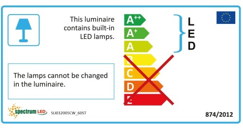 CHLOE 18LED 230V 18W IP20 60st CW Oprawa Sufitowa sufitowe SLI032005CW_60ST SPECTRUM LED spot