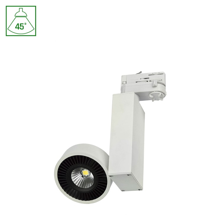 Lampa szynowa Reflektor szynowy MADARA COB LED 230V 10W IP20 WW Szynowe SLI033003WW SPECTRUM LED szynoprzewodu